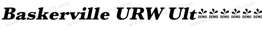 Baskerville URW Ult字体转换